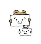 くまきもぴーセリフ無し（個別スタンプ：38）
