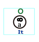 90°8 英語 トルクメニスタン（個別スタンプ：4）