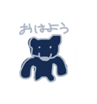 クマとネコのスタンプ（個別スタンプ：1）