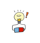 理系だもの。(フラスコくんと仲間たち)（個別スタンプ：6）