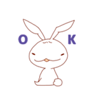 とってもうさぎ なーさん（個別スタンプ：1）