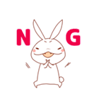とってもうさぎ なーさん（個別スタンプ：3）