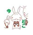 とってもうさぎ なーさん（個別スタンプ：9）
