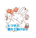 とってもうさぎ なーさん（個別スタンプ：16）