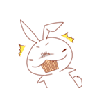 とってもうさぎ なーさん（個別スタンプ：18）