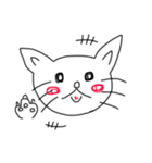 ねこニャーゴ（個別スタンプ：1）