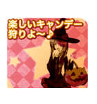 ラブリーハロウィンパンキースターんご（個別スタンプ：29）