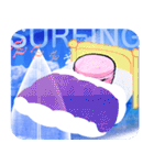 Lovely Macaron Surfing（個別スタンプ：10）