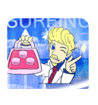 Lovely Macaron Surfing（個別スタンプ：23）