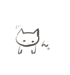 たどたどしい、こねこ（個別スタンプ：7）