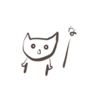 たどたどしい、こねこ（個別スタンプ：10）