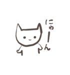 たどたどしい、こねこ（個別スタンプ：16）