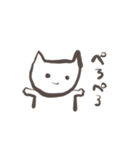 たどたどしい、こねこ（個別スタンプ：18）