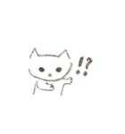 たどたどしい、こねこ（個別スタンプ：21）