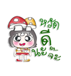 ..Miss. LaLa. Love Mushroom..（個別スタンプ：1）