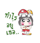 ..Miss. LaLa. Love Mushroom..（個別スタンプ：26）