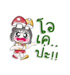 ..Miss. LaLa. Love Mushroom..（個別スタンプ：32）