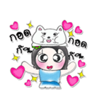 Miss. Nana..Love Cat..！！（個別スタンプ：7）