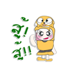 Miss. Yoyo. Love Dog..^^（個別スタンプ：19）