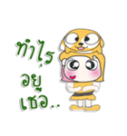 Miss. Yoyo. Love Dog..^^（個別スタンプ：26）