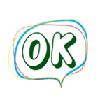 Short words to say（個別スタンプ：3）