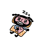 Angry black poodle ZZING（個別スタンプ：2）