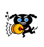 Angry black poodle ZZING（個別スタンプ：5）