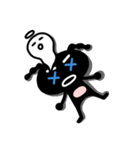 Angry black poodle ZZING（個別スタンプ：7）