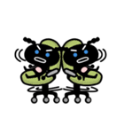 Angry black poodle ZZING（個別スタンプ：10）