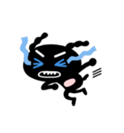 Angry black poodle ZZING（個別スタンプ：24）