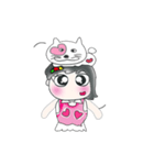 Miss. Sayo and Cat..^_^！！（個別スタンプ：13）