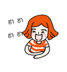 cuteorange girl（個別スタンプ：5）