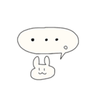 よく寝るうさぎさんのカオススタンプ（個別スタンプ：16）