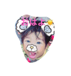 可愛いー笑顔（個別スタンプ：3）