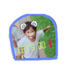 可愛いー笑顔（個別スタンプ：9）