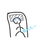 ぼう人間くん（個別スタンプ：3）