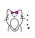 にこやかなネコ（個別スタンプ：7）