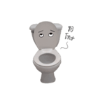 It's in the Restroom（個別スタンプ：3）