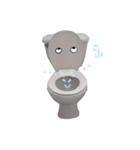 It's in the Restroom（個別スタンプ：6）