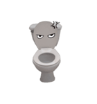It's in the Restroom（個別スタンプ：8）