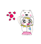 Miss. Kasumi and Dog！！（個別スタンプ：17）