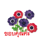 ありがとう花が咲くよ タイ語版（改訂版）（個別スタンプ：6）