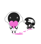 Yobot ＆ Dez, Stickers, Vol. 001（個別スタンプ：4）