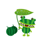 watermelon frog（個別スタンプ：2）