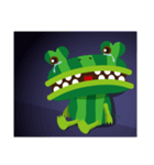 watermelon frog（個別スタンプ：5）