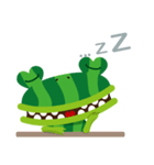 watermelon frog（個別スタンプ：7）