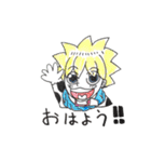 訴えかけるキャラのスタンプ（個別スタンプ：1）