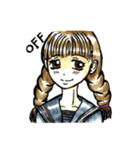 訴えかけるキャラのスタンプ（個別スタンプ：9）