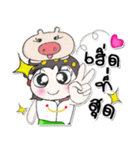 Hi！！ my name is Naomi..Love pig..（個別スタンプ：2）