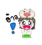 Hi！！ my name is Naomi..Love pig..（個別スタンプ：28）